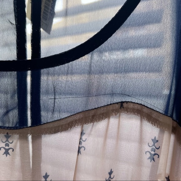 Solemio French Print Pleated Dress - Picture 4 of 4